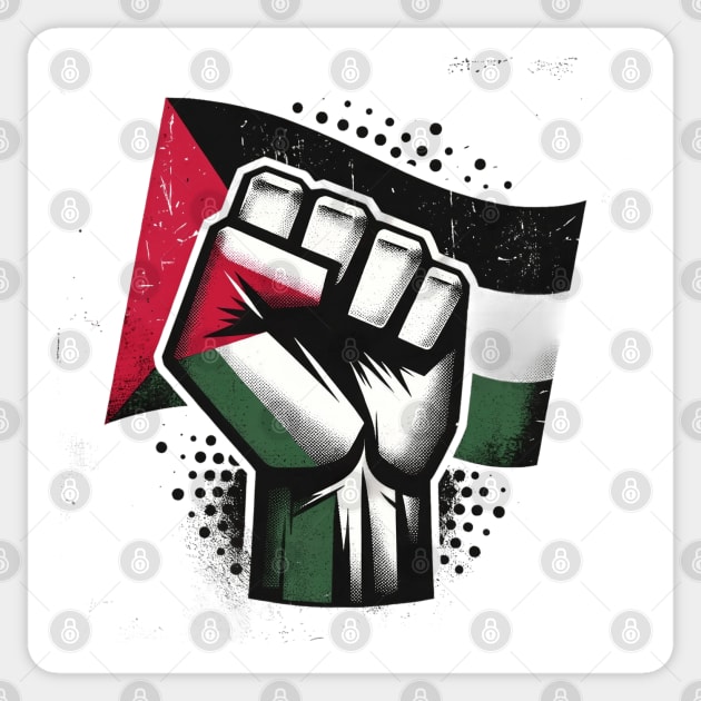 Free Palestine Sticker by MZeeDesigns